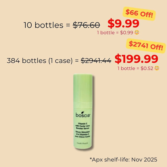 Travel Size Vitamin C with Caviar Lime Booster Serum (5mL)