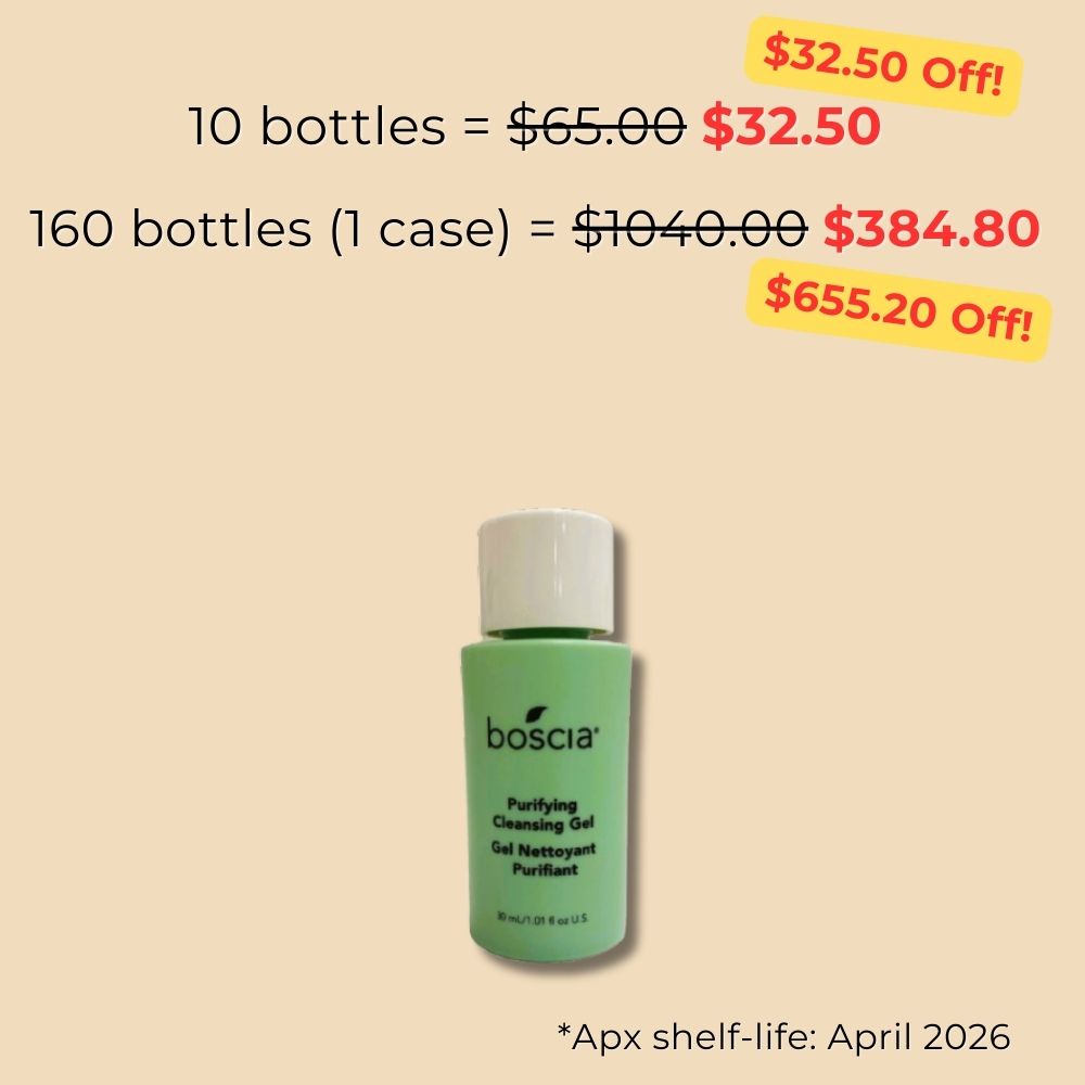 boscia Travel Sizes