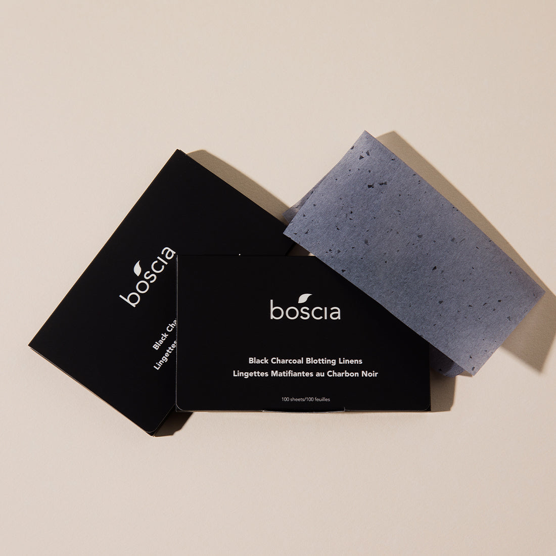 Black Charcoal Blotting Linens